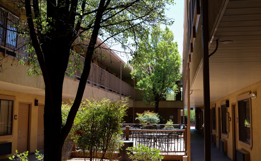 The former SureStay hotel will now be the first hotel property purchased by the City of Albuquerque and converted into affordable housing