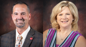 Jon Mandrell, president of Sauk Valley Community College, and Kelly Mandrell, superintendent of the Polo Community School District