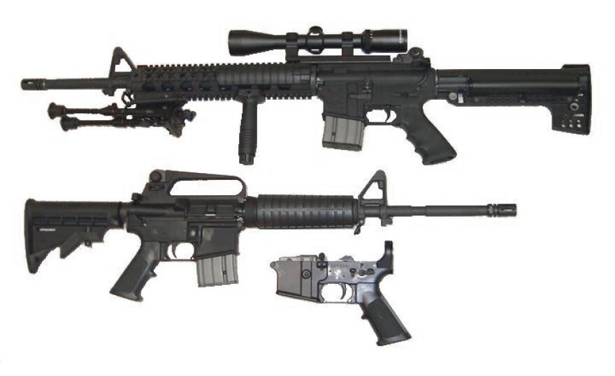 AR-15-style rifles