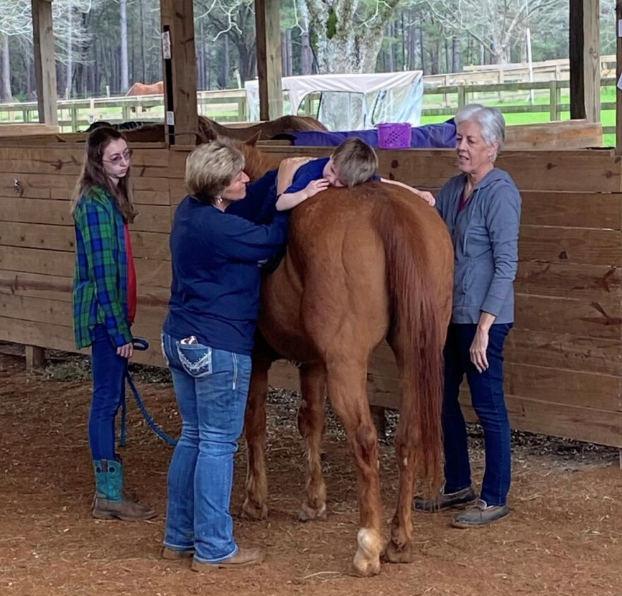 Tanya Halterman at Willow Creek Equestrian Center