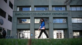 The offices of the Employment Development Department in Sacramento on Jan. 10, 2022.