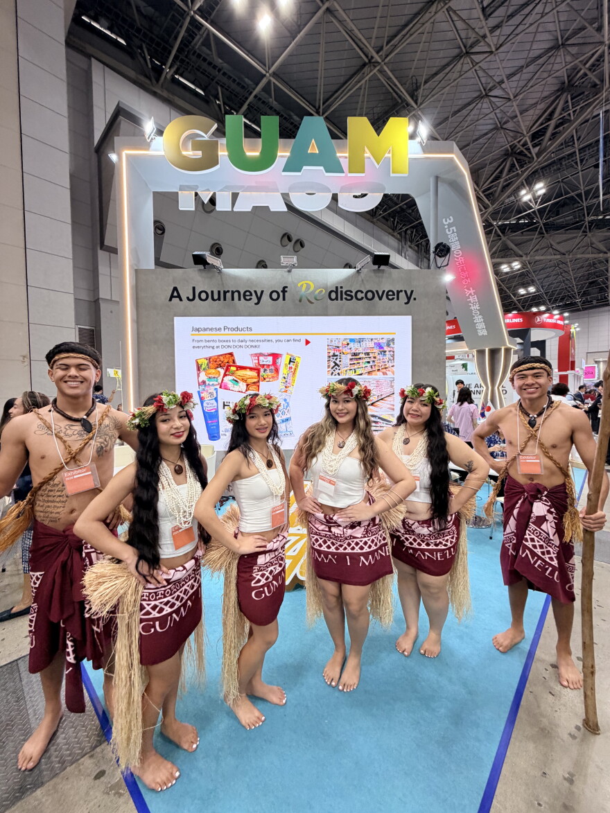 Live music and cultural performances reflected Guam’s distinctive island sound and Hafa Adai spirit during Tourism Expo Japan 2026.
