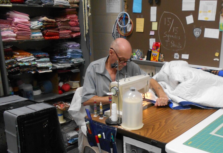 Missouri Inmates Sew Custom Quilts For Foster Children: 'It Kind Of Breaks Your Heart' | STLPR