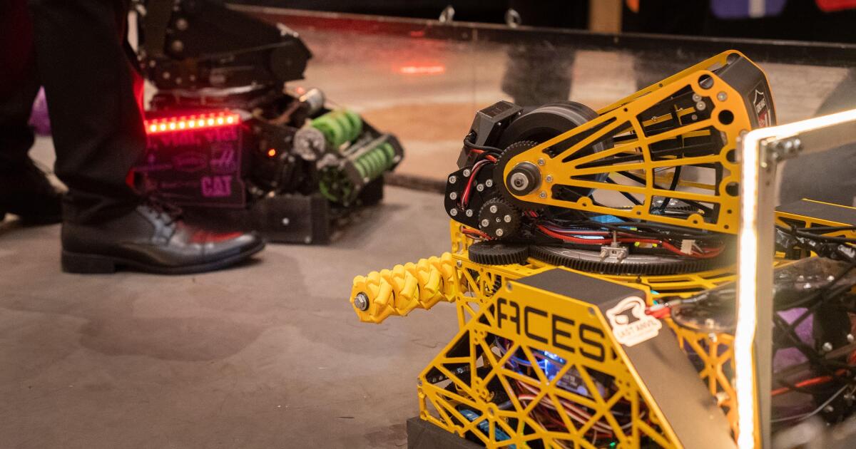 Photos: Students and their robots gather at Minnesota Capitol