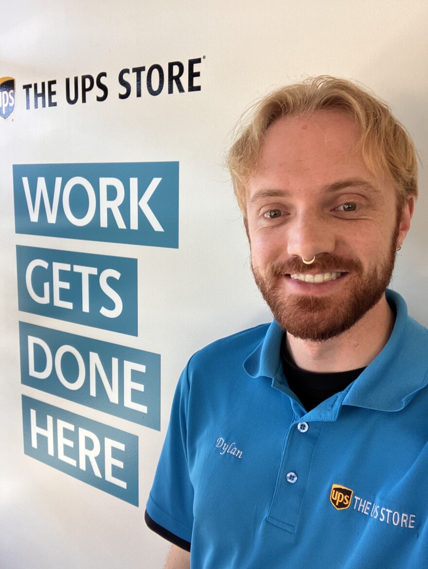 Dylan Pink from Park City UPS store
