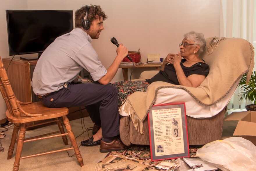 WYSO Community Voices producer Leo DeLuca interviews Davey Moore's widow, Geraldine Moore. 