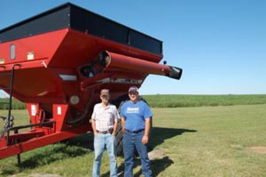 Matt Peters and John Lase found each other through the FarmOn program run out of Iowa State University.