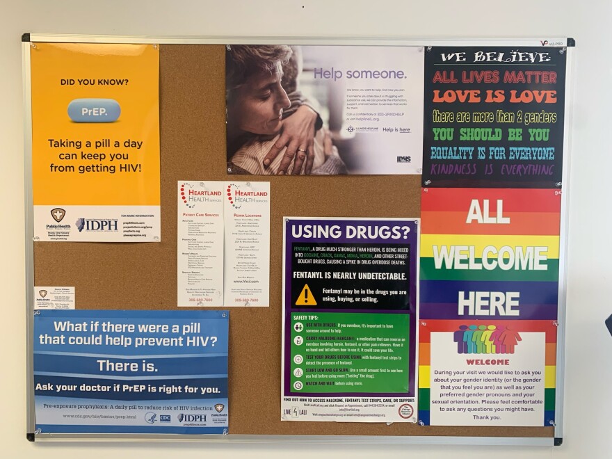 The JOLT Foundation's harm reduction services including STI testing and treatment, prescription of medication-assisted treatment (MAT) for opioid use disorder, fentanyl test strips, needle exchange programs, safe sex tools and more.