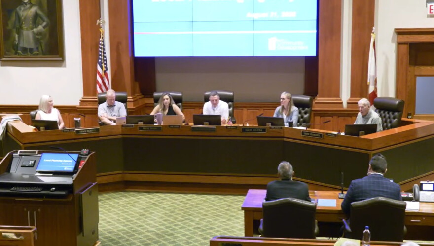 The 7-member resident Lee County Planning Agency has the responsibility to propose and review changes to the Comprehensive Plan (Lee Plan) and to regulations that affect the use of land. The LPA makes recommendations to the Board of County Commissioners.