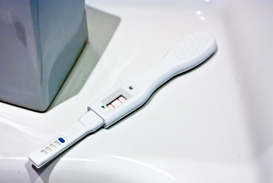 At-home pregnancy test