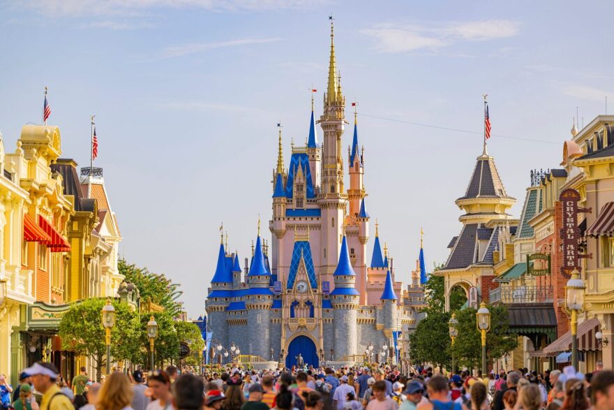 Photo of the Magic Kingdom in Orlando, Florida.