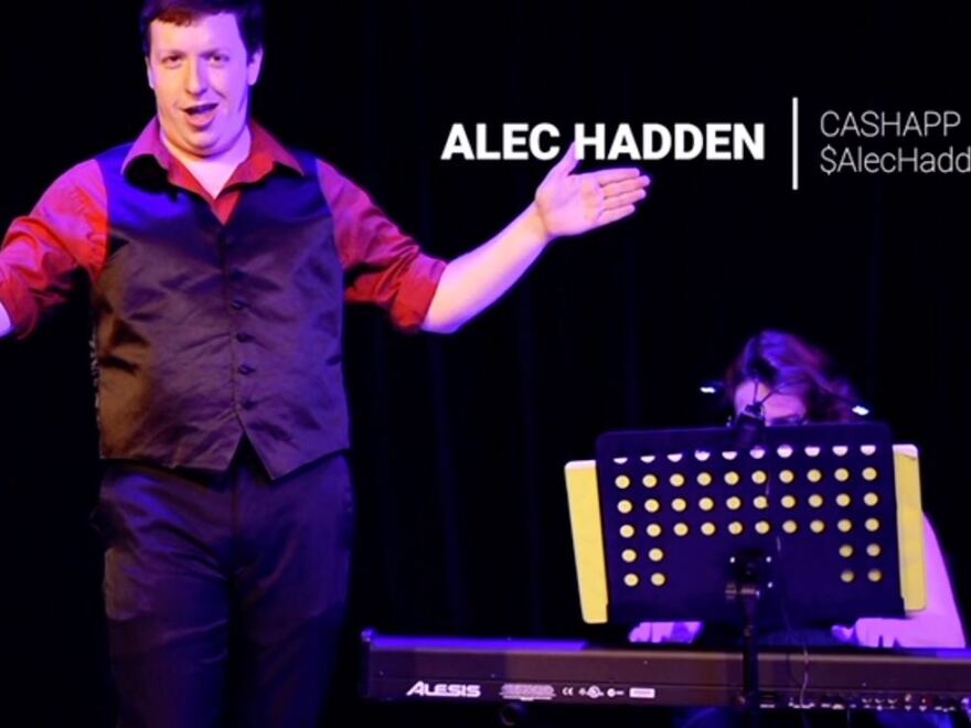 Actor Alec Hadden sings the comedic solo “Me” from the musical “Beauty and the Beast” in the first virtual cabaret put on recently by the 5 & Dime Theatre in Jacksonville. (Video courtesy of Josh Andrews)