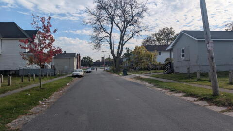Almira Street in Upper Falls is set to host nine of the prefabricated houses developed by the Rochester Land Bank Corporation.