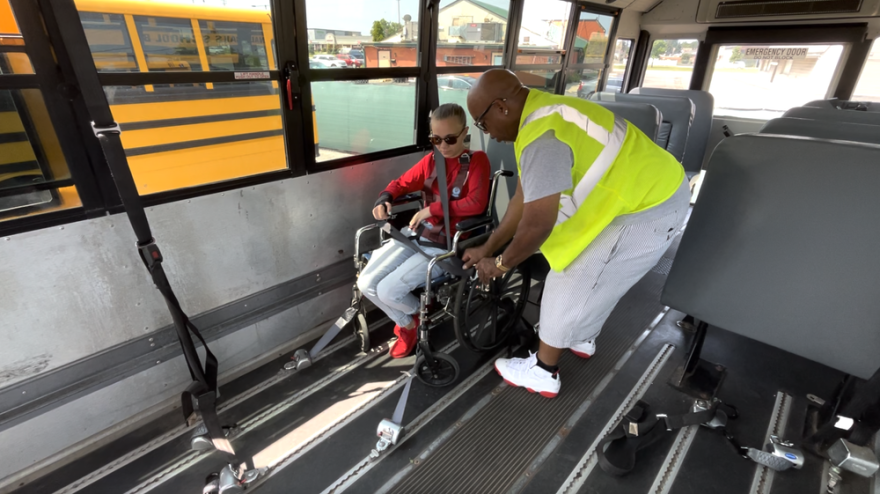 National Trails offers wheelchair accessible transportation to and from the Ann Arbor Art Fair.