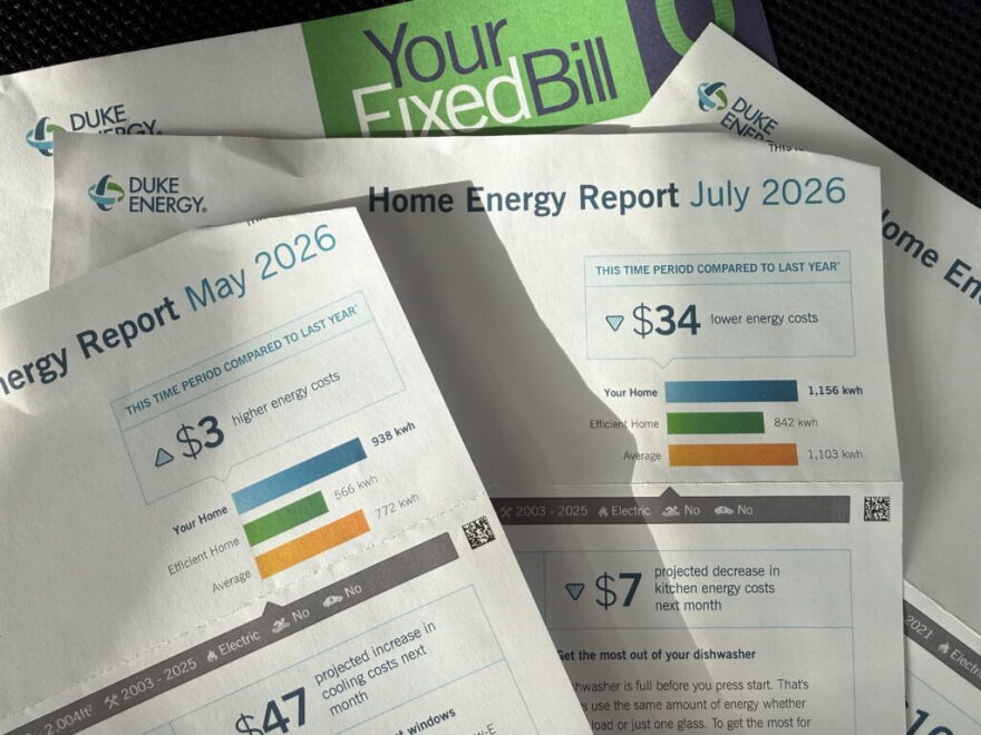 Duke Energy Indiana home energy use reports.