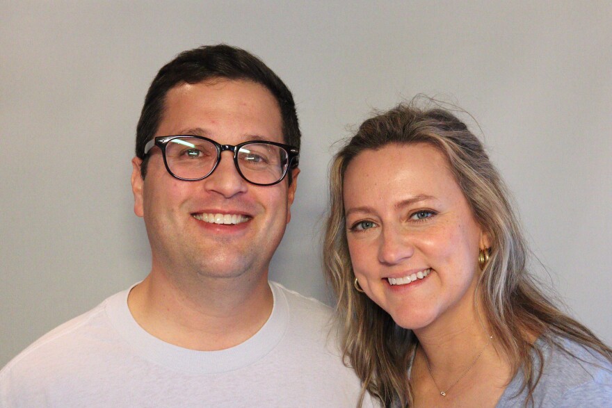 John Codega and Sarah Seegars