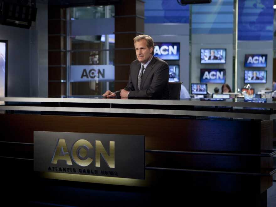 After a public meltdown and a wholesale staff defection, Will McAvoy (Jeff Daniels) decides to take a different approach with his nightly news show.