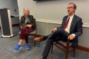 Roanoke journalist Mary Bishop interviews VPAP founder David Poole about his book, "Trusted Source."