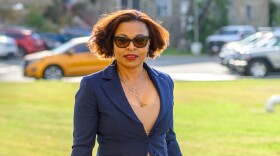 Pictured: Jenifer O'Neal walks into District Court on January 10