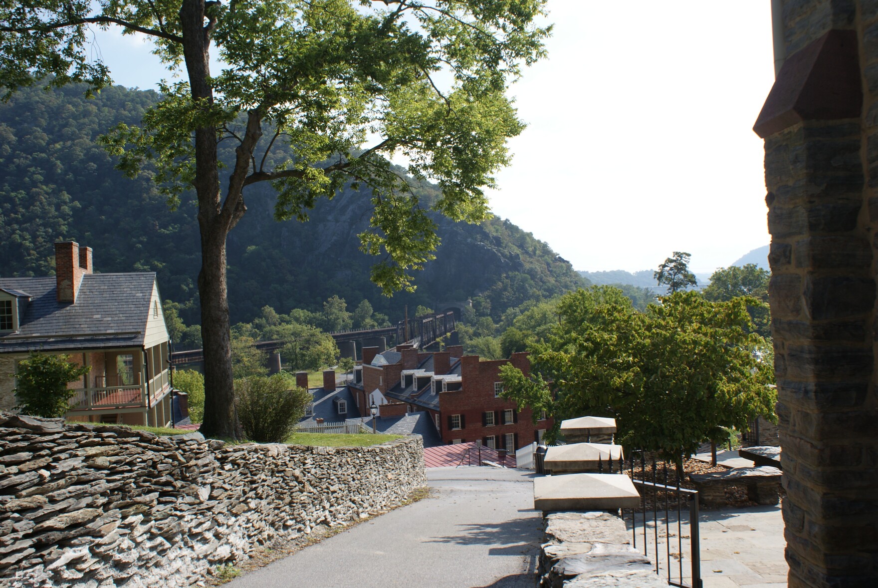 Harpers Ferry view from the hill