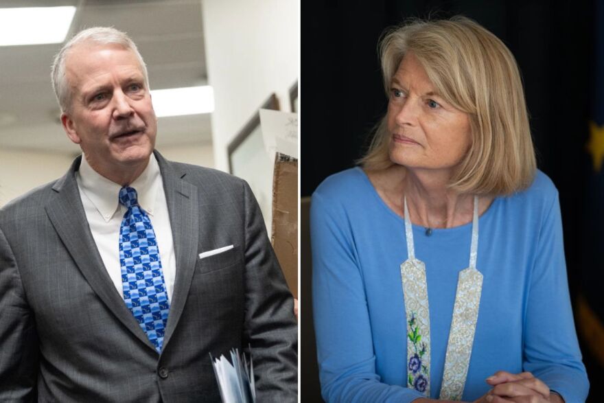 U.S. Sen. Dan Sullivan and U.S. Sen. Lisa Murkowski.
