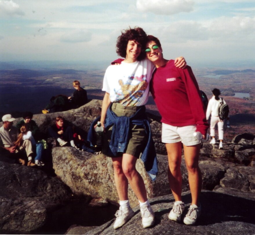 In November 2000, Carie and her mom climbed Mount Monadnock in New Hampshire.