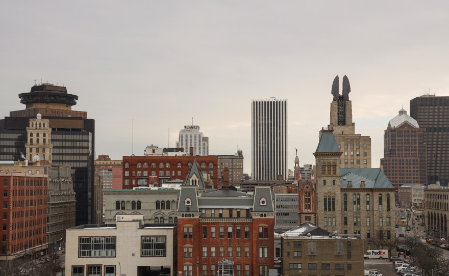 Rochester skyline. (photo by Max Schulte)