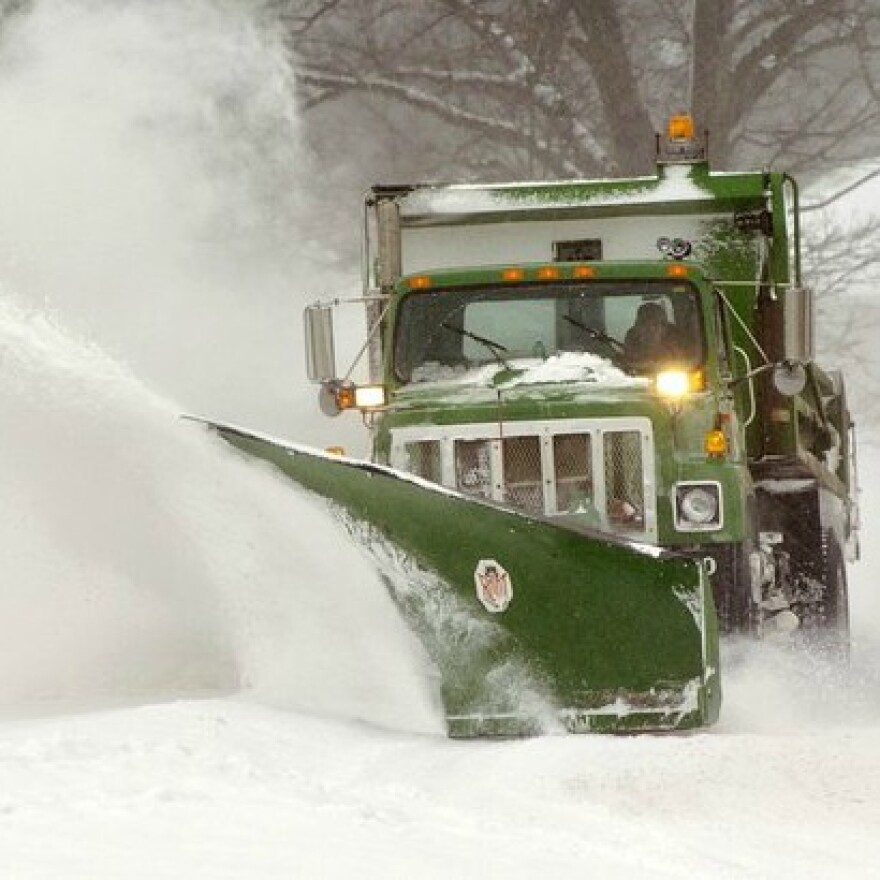 Kent County Road Commission plow photo