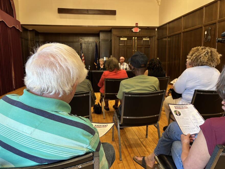 Seniors gathered to discuss their concerns about the future of Social Security in Saginaw