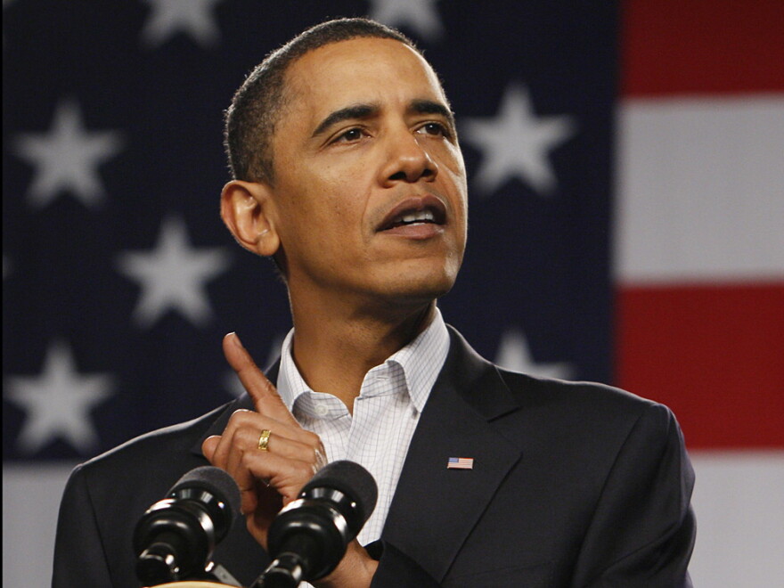 President Obama speaks to a town hall-style meeting in Elyria, Ohio, on Jan. 22 as part of his "White House to Main Street Tour." Reconnecting with the middle class is one of President Obama's key challenges ahead of Wednesday night's State of the Union address.