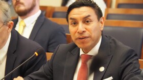 Indiana Secretary of State Diego Morales answers questions during a June 18, 2025 State Budget Committee meeting.