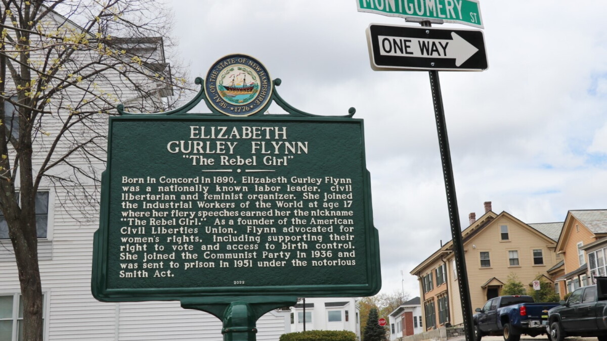 NH removes historical marker honoring Concord-born labor activist, Communist leader - Vimarsana News