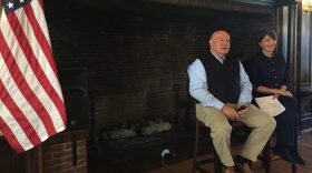 U.S. Secretary of Agriculture Sonny Perdue was in Washington state Monday alongside Rep. Cathy McMorris Rodgers. During a breakfast with leaders in forestry and agriculture, trade was the biggest topic of conversation. EMILY SCHWING / NORTHWEST NEWS NETWORK