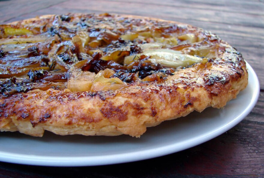 Green Tomato Tarte Tatin