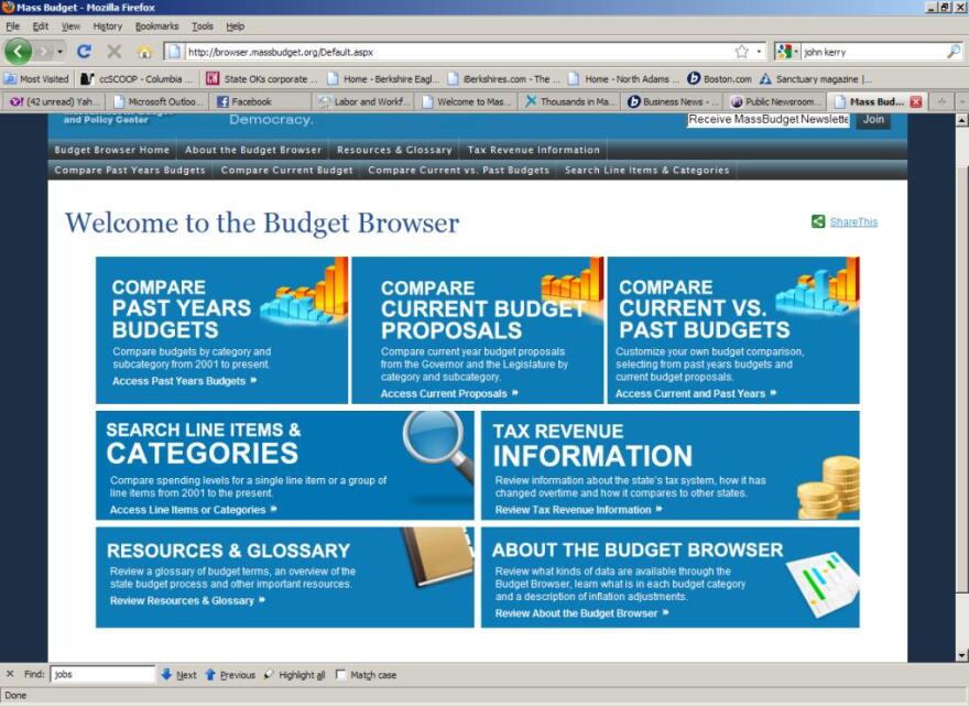 User Friendly Budget Tool for Mass Residents
