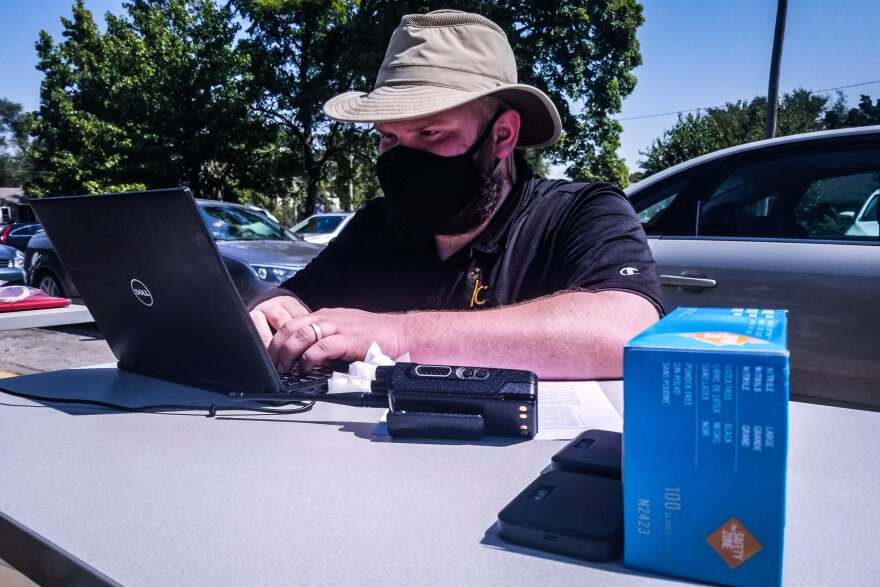 The Kansas City Public Schools has handed out more than 6,000 T-Mobile hot spots to students. The district is working to get additional hot spots to families whose children have been sharing.