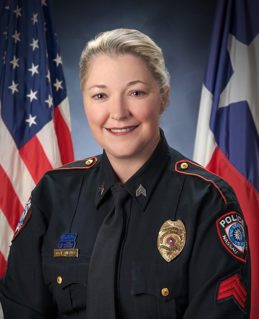 Nassau Bay Police Sgt. Kaila Sullivan