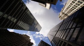 Wall Street skyscrapers