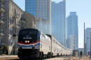 Texas Eagle arriving in Austin en route from Los Angeles to Chicago