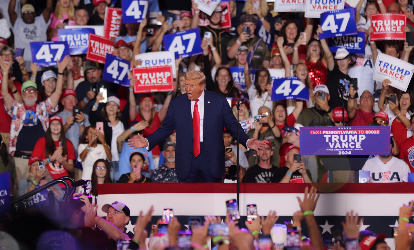 Trump's return to NEPA: WVIA's Sarah Scinto, Isabela Weiss and Borys ...