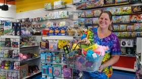 Gwen Ottenberg is owner of Imagine That Toys in East Wichita. She says she expects the squishy trend to continue to grow.