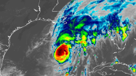 Satellite photo of Hurricane Isaias on Oct. 9, 2026.