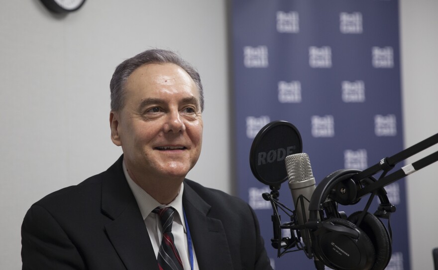 Dan Stein, FAIR's president, shown here in 2018, says subtracting unauthorized immigrants from the apportionment counts was "certainly part of our legislative plan for the new administration back in November of 2016."