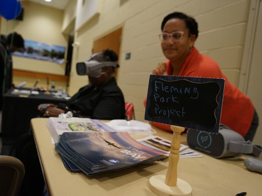 Using a virtual reality program, three-dimensional maps and illustrated printouts, organizers of the Fleming Park Project are looking to inspire community involvement.