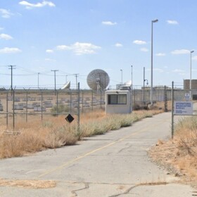 The abandoned Delano Voice of America Transmitting Station 