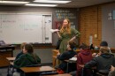 Natalie Mace teaches her seminary class at the seminary building across from Olympus High School in Holladay, Dec. 13, 2024.