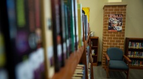 Vandegrift High School's library on Mar. 2, 2022 in Leander