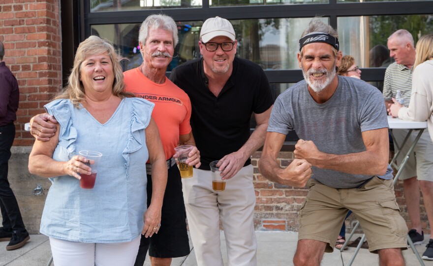 Attendees at IndieCraft on Friday, May 19, 2023 in Springfield, Ohio (Ruthie Herman for WYSO)