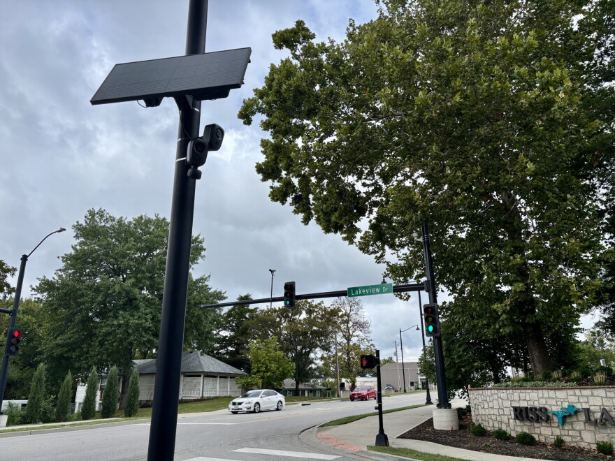 Flock camera in Parkville owned by the Riss Lake Homes Association