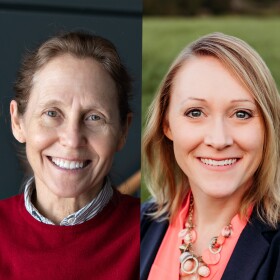 Linda Kinkel (left) and Keri Carstens (right)